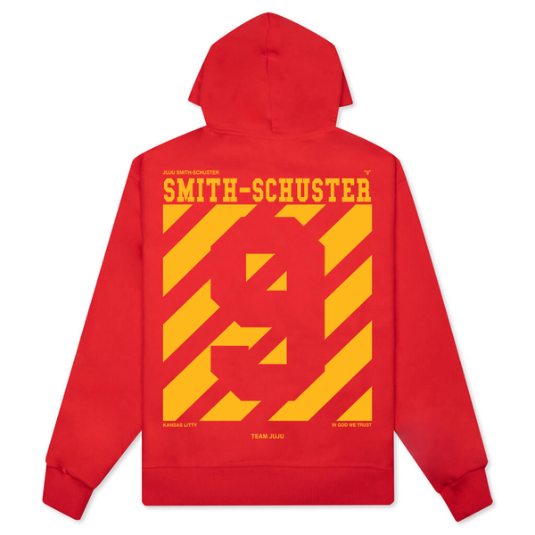 YOUTH JERSEY HOODIE - RED