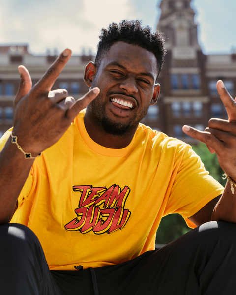 TeamJuJu Jersey Tee - Red Small