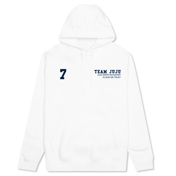 TeamJuJu Youth Jersey Hoodie - Red Large