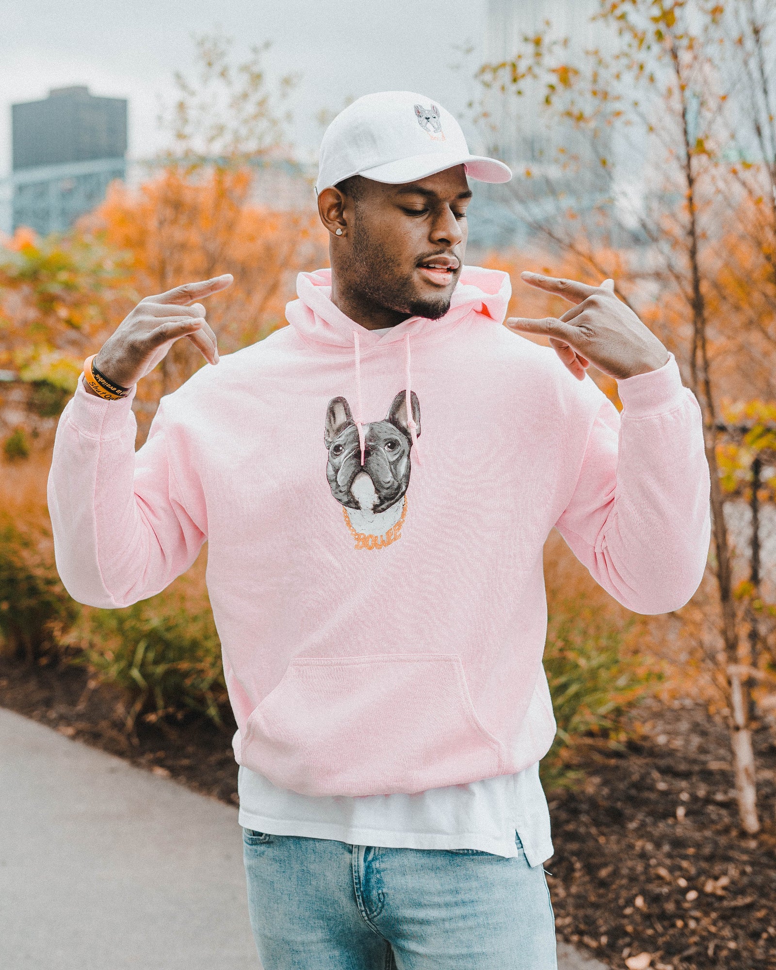 White Boujee Dad Hat – Team JuJu